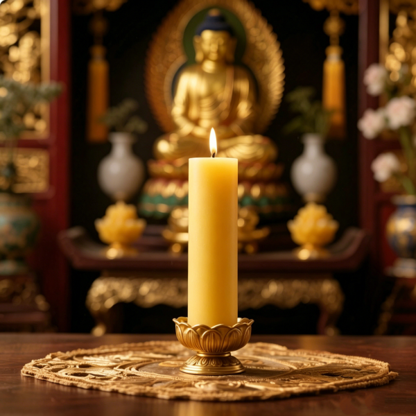 Buddhism Beeswax Candels