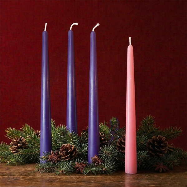 Beeswax Advent Candles