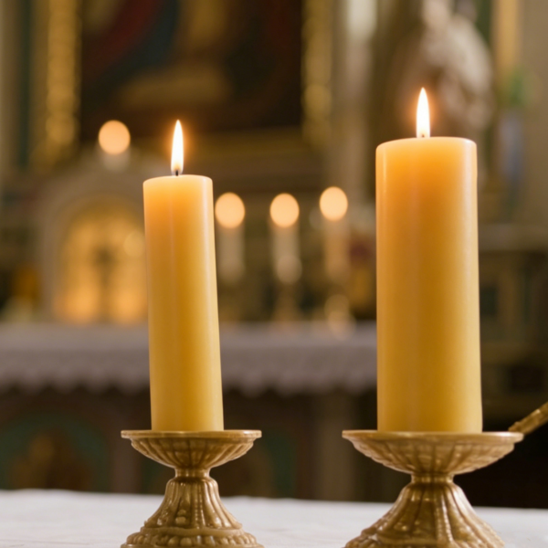 Catholic Beeswax Candles