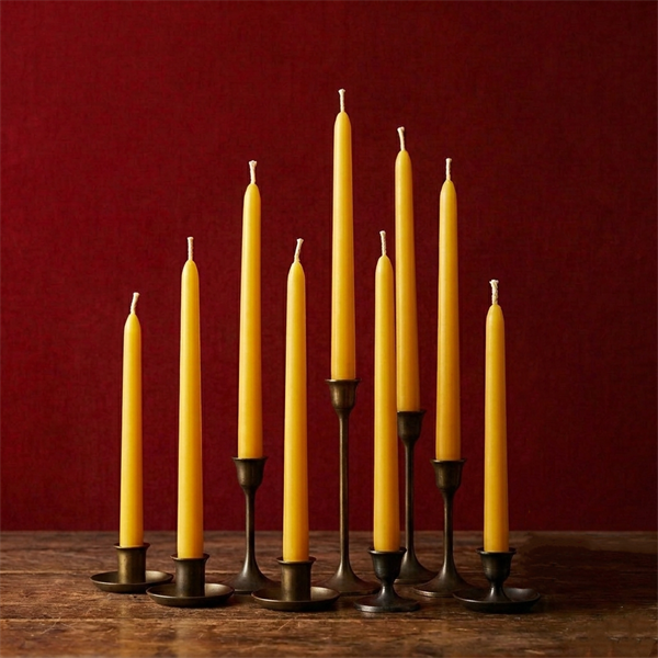 Beeswax Prayer Taper Candles