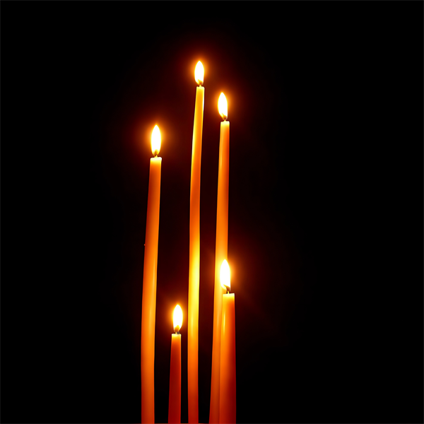 Greek Orthodox Beeswax Candles - Packaging