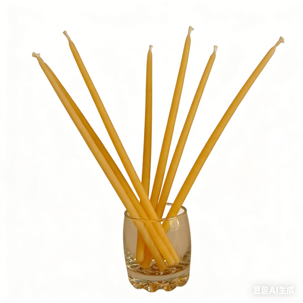 Orthodox Baptismal Candles - Detail View