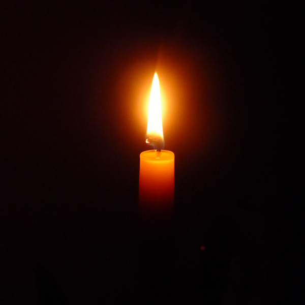 Orthodox Altar Candles - Burning