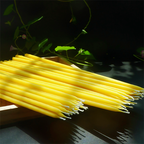 Orthodox Beeswax Tapers - Detail View