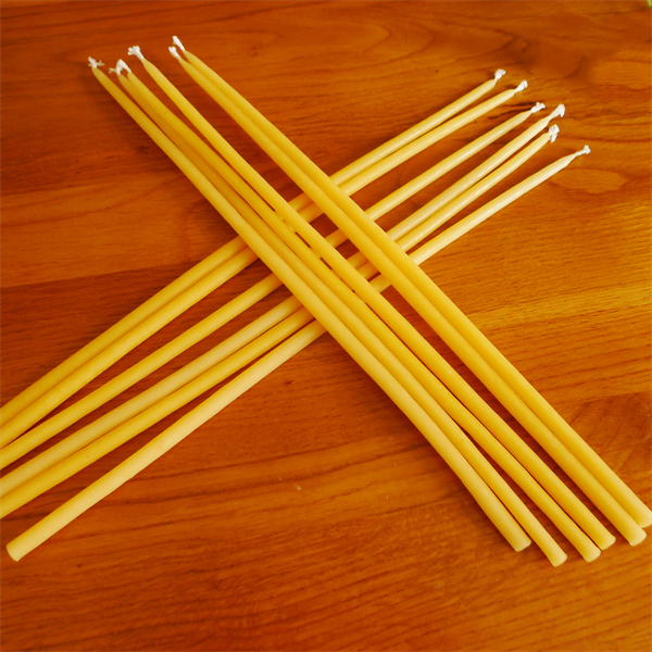 Orthodox Church Beeswax Candles - Detail View
