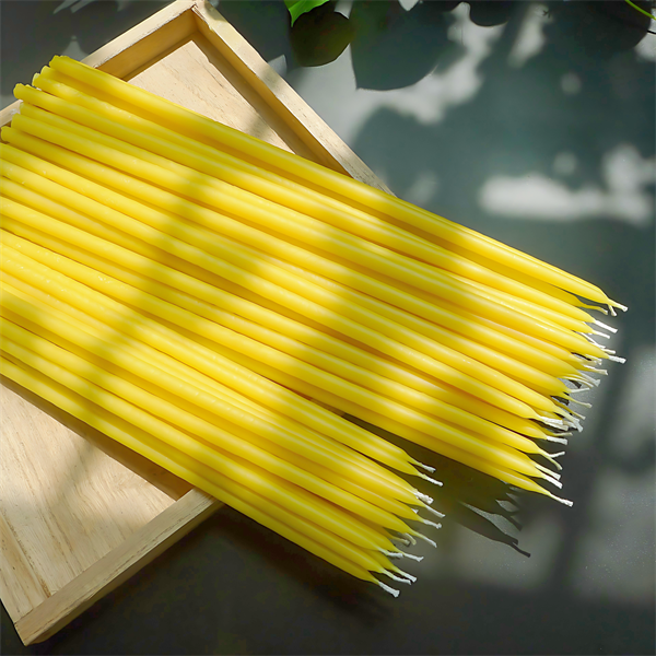 6inch Orthodox Vigil Tapers - Burning View