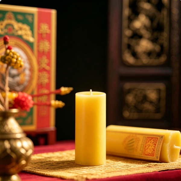 Taoism Beeswax Candles