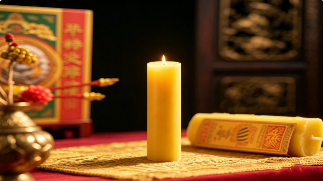 Taoist Beeswax Candles